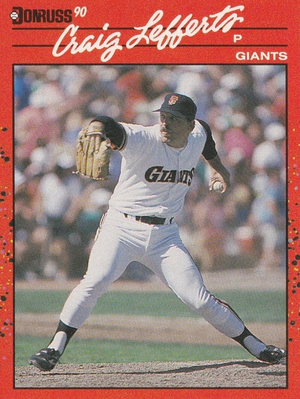 Craig Lefferts - Donruss 90 Baseball Card